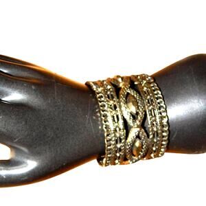 Beautiful Vintage Bronze Stretch Bracelet